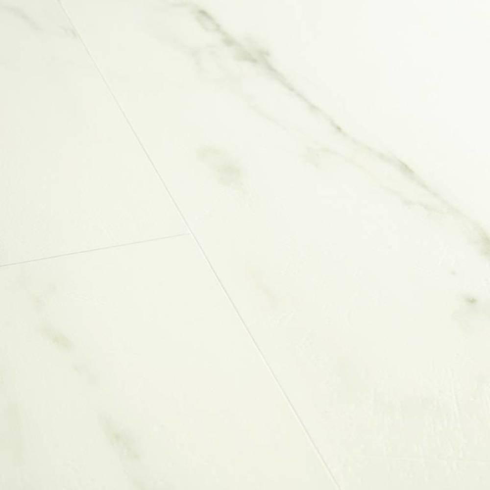 Quickstep Alpha AVMT40136 | PVC Klik Tegels Wit Carrara-marmer | L 85,6 x B 42,8 cm