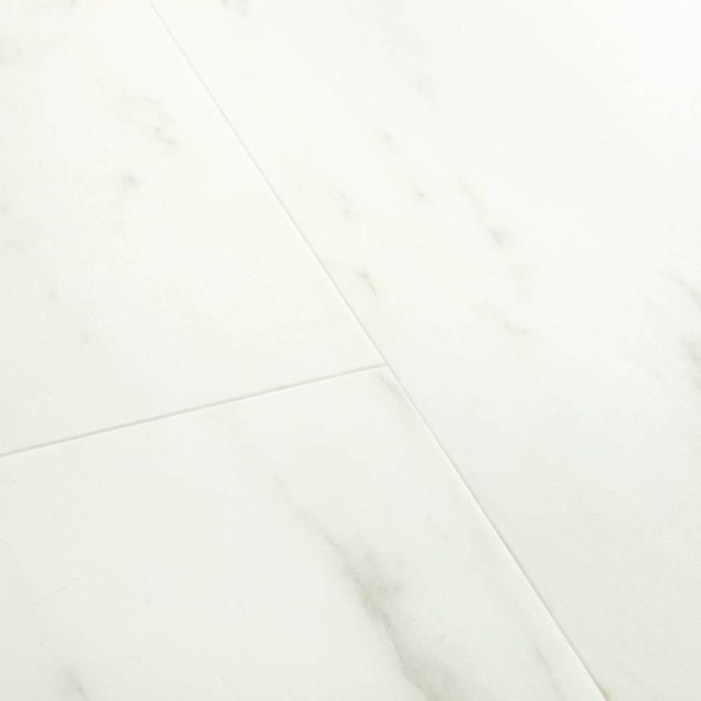 Quickstep Alpha AVSTU40136 | PVC Klik Tegels Wit Carrara-marmer | L 61 x B 30,3 cm | incl. Ondervloe